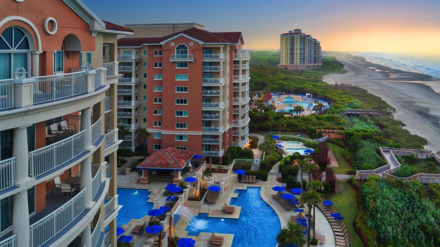Marriott'S Oceanwatch Villas At Grande Dunes Myrtle Beach Buitenkant foto